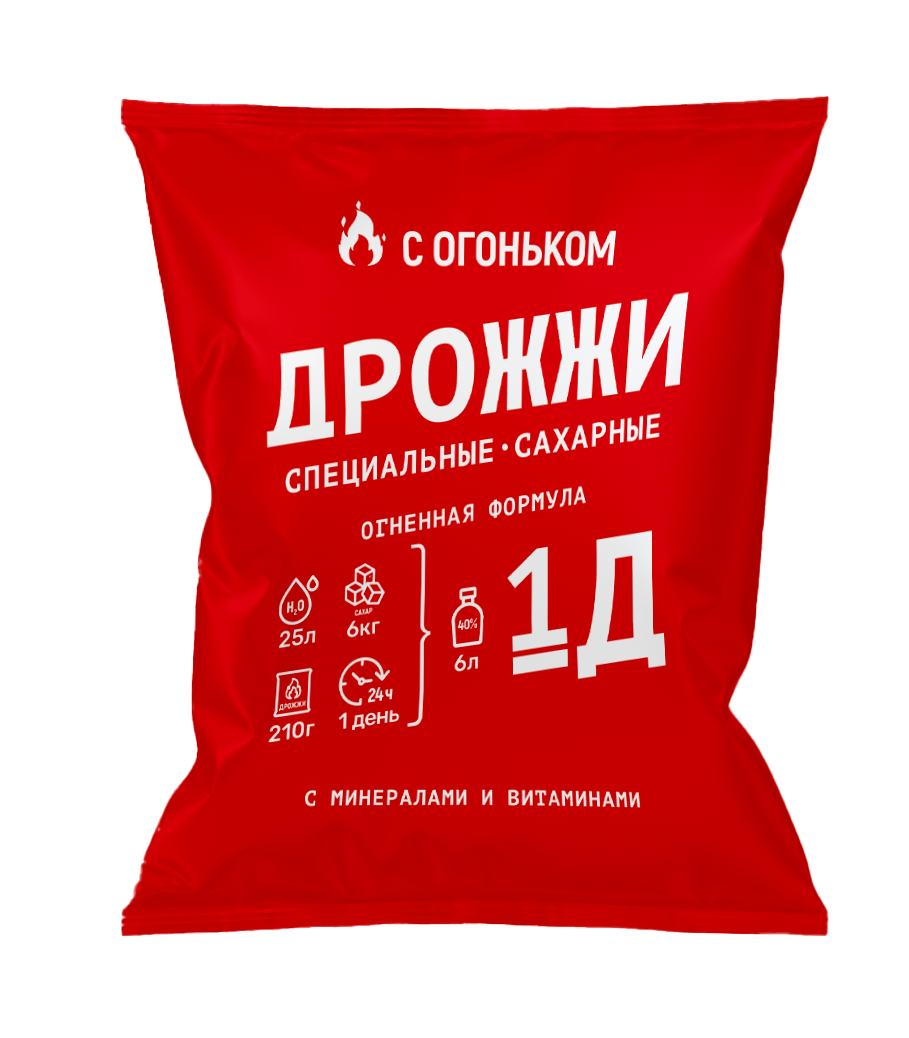 Дрожжи С Огоньком 1Д