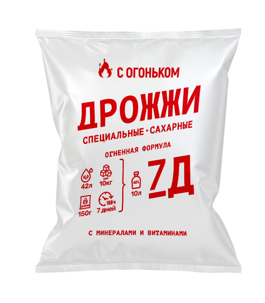 Дрожжи С Огоньком 7Д